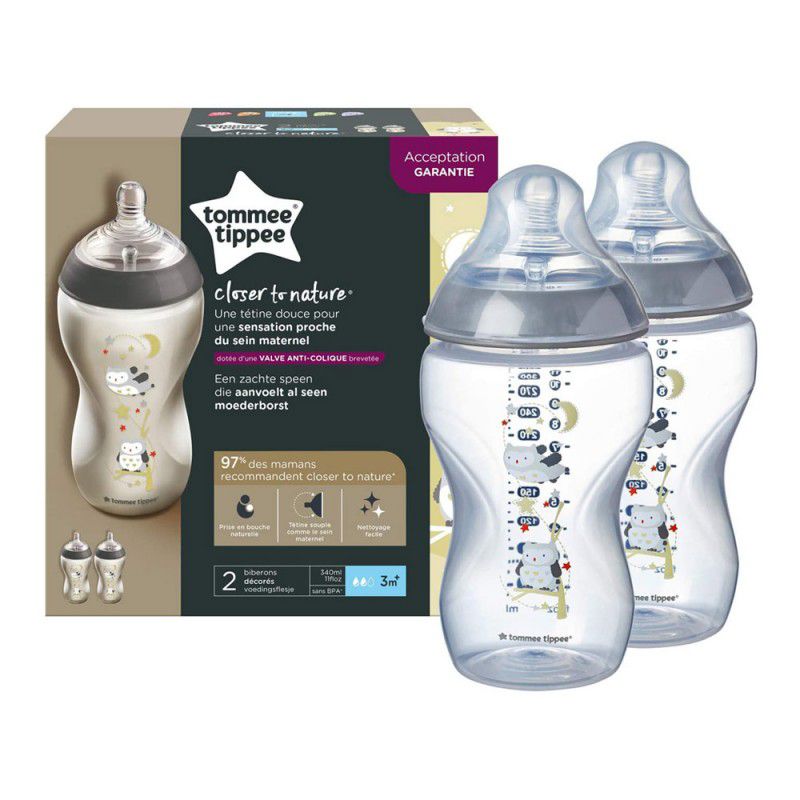 Tommee Tippee 2 pack 340ml bottles