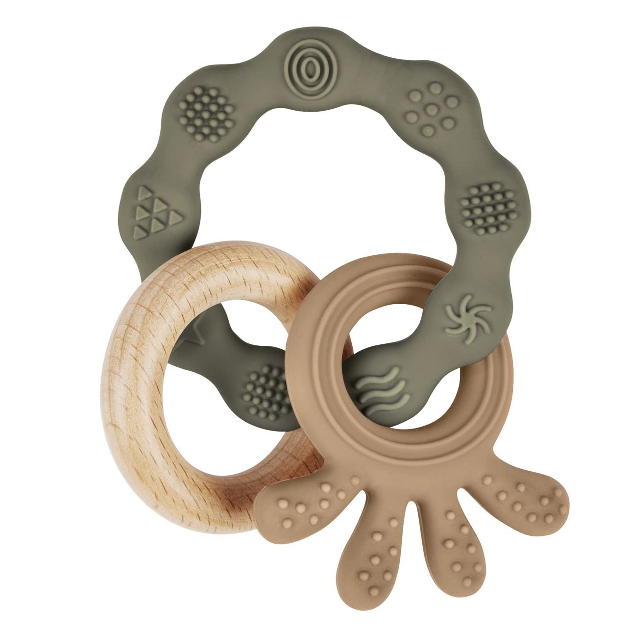 3 in 1 Octopus Baby Teethers