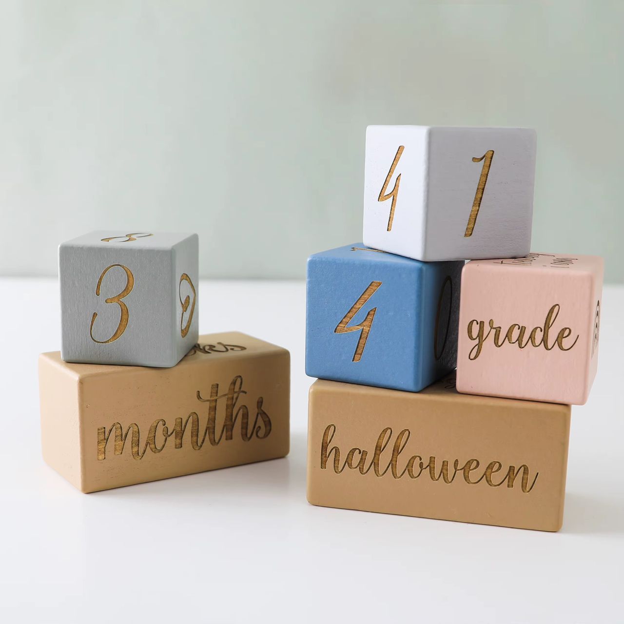 Wooden Milestone Blocks 