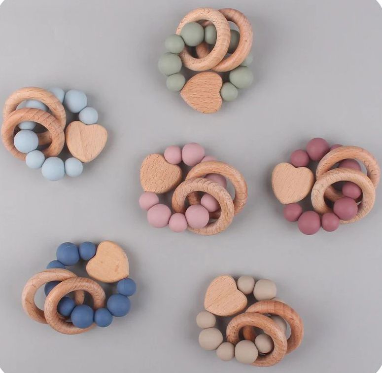 Wooden Heart Teether