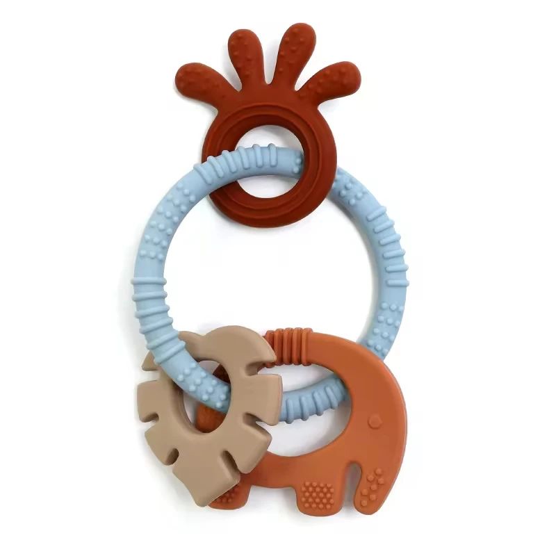 4 in 1 Ring Baby Teether 