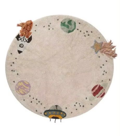 Round Cashmere Mat