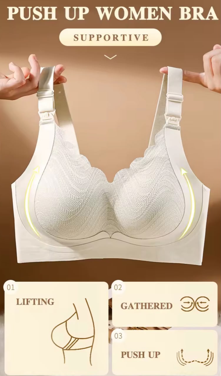 Plus Size Seamless Bra